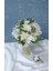 Beyaz Regal Premium Gelin Buketi 2