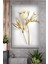 Dekoratif Altın Çiçekler Kanvas Tablo DR038 1