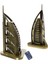 Vintage Metal Dubai Burj Al Arab Biblo Antik Bronz 16 cm 4
