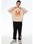 Erkek Çocuk M Harfi Işlemi Sweatshirt 3