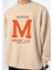 Erkek Çocuk M Harfi Işlemi Sweatshirt 5