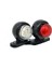 Mini Takoz Lamba Tek Ledli Kırmızı-Beyaz 12V-24V 1 Adet 3