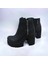 Eylül's Shoes Kadın Platform Siyah Bot 3