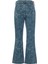 Denim Trip Yüksek Bel Ankle Paça Crop Indigo Kadın Denim Pantolon DT10275 Mına Crop Bootcut Fit Yükse 2