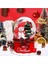 Mega Boy Yılbaşı Kardan Adam Tasarımlı 15 cm Otomatik Kar Püskürtmeli Işıklı Müzikli Kar Küresi 3