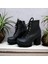 Eylül’s Shoes Yeni Sezon Kadın Siyah Süet Bot 2