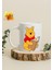 Winnie The Pooh Temalı Sevimli Eğlenceli Özel Tasarım Baskılı Kupa Bardak Hediye Bardak 2