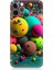 Apple iPhone 12 Pro Uyumlu Silikon Kılıf Renkli Küre Daireler 1