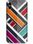 Apple iPhone Xs Uyumlu Silikon Kılıf Renkli Pastel Şeritler 1