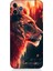 Apple iPhone 11 Pro Max Uyumlu Silikon Kılıf Sarı Kırmızı Asil Aslan 1