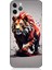 Apple iPhone 11 Pro Uyumlu Silikon Kılıf Sarı Kırmızı Aslan 1