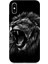 Apple iPhone x Uyumlu Silikon Kılıf Saldırgan Aslan 1