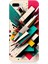 Apple iPhone 7 Plus Uyumlu Silikon Kılıf Renkli Geometrik Desenler 1
