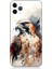 Apple iPhone 11 Pro Max Uyumlu Silikon Kılıf Siyah Beyaz Asil Kartal 1