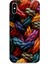 Apple iPhone Xs Uyumlu Silikon Kılıf Pastel Renkli Düğüm Ipler 1