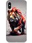 Apple iPhone Xs Max Uyumlu Silikon Kılıf Sarı Kırmızı Aslan 1