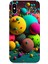 Apple iPhone Xs Max Uyumlu Silikon Kılıf Renkli Küre Daireler 1