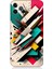 Apple iPhone 11 Pro Uyumlu Silikon Kılıf Renkli Geometrik Desenler 1