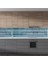 Mutfak Tezgah Arası Folyo Fayans Kaplama Folyosu Kırık Mavi Ahşap Doku 60X300 cm 2