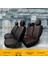 Land Rover Discovery 3 L319 2004-2009 Sport Deri Modüler Koltuk Kılıfı Takımı Siyah Kırmızı 3