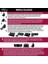 Jeep Cherokee 2001-2007 Sport Deri Modüler Koltuk Kılıfı Takımı Siyah Kırmızı 5