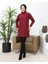 Boğazlı Tunik-3167 Bordo 1