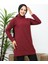 Boğazlı Tunik-3167 Bordo 2