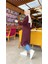 Hira Balon Kol Midi Boy Sade Basic Sweatshirt - 3031 - Mürdüm 5