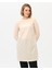 Doğa Sade Basic Tunik - 6016 - Krem 1