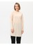 Doğa Sade Basic Tunik - 6016 - Krem 3