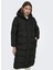 Siyah Kadın Kaban Onlcammıe Long Quılted Coat cc Otw 1