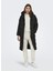 Siyah Kadın Kaban Onlcammıe Long Quılted Coat cc Otw 2