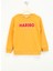 Işlemeli Kız Çocuk Hardal Sweatshırt HRBTXT308 Haribo Çocuk Sweatshirt 1
