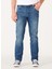 Normal Bel Regular Fit Erkek Denim Pantolon W12103958 Texas Jean Pantolon 2