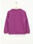 Işlemeli Kız Çocuk Lila Sweatshırt HRBTXT308 Haribo Çocuk Sweatshirt 2