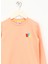 Kabartma Kız Çocuk Somon Sweatshırt HRBTXT300 Haribo Çocuk Sweatshirt 3