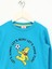 Baskılı Erkek Çocuk Turkuaz Sweatshırt HRBTXT305 Haribo Çocuk Sweatshirt 3