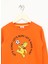 Baskılı Erkek Çocuk Turuncu Sweatshırt HRBTXT305 Haribo Çocuk Sweatshirt 3