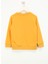 Işlemeli Kız Çocuk Hardal Sweatshırt HRBTXT308 Haribo Çocuk Sweatshirt 2