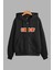 Unisex Siyah Kapüşonlu Sweatshirt Ceket I Did It Baskılı 1