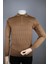 234101807 Nehir Fermuarlı Polo Triko Camel 1