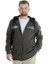 Erkek Sweat Kapşonlu Fermuarlı 22531 Haki 1