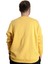 Büyük Beden Erkek Sweatshirt Bisiklet Yaka Man Official 23528 Hardal 4