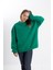 Unisex Oversize Yeşil Sweatshirt Oversize 4