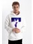 Unisex Oversize Cactus Mavi Rüya Kapşonlu Sweatshirt 1