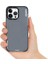 iPhone 15 Uyumlu Kılıf Buzlu Mat Tasarım Youngkit Colored Sand Serisi Kapak Siyah 2