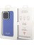 iPhone 15 Pro Max Uyumlu Kılıf Guess Orjinal Lisanslı Yazı Logolu Mirror Disco Kapak Mor 5
