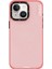 iPhone 15 Uyumlu Kılıf Buzlu Mat Tasarım Youngkit Colored Sand Serisi Kapak Pembe 1