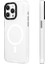 iPhone 15 Pro Uyumlu Kılıf Magsafe Şarj Özellikli Youngkit Hidden Sand Serisi Kapak Beyaz 2