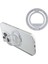 Telefon Arkası Stand Guess Orjinal Lisanslı Magsafe Şarj Özellikli Taşlı Yüzüklü Magnetik Stand 2